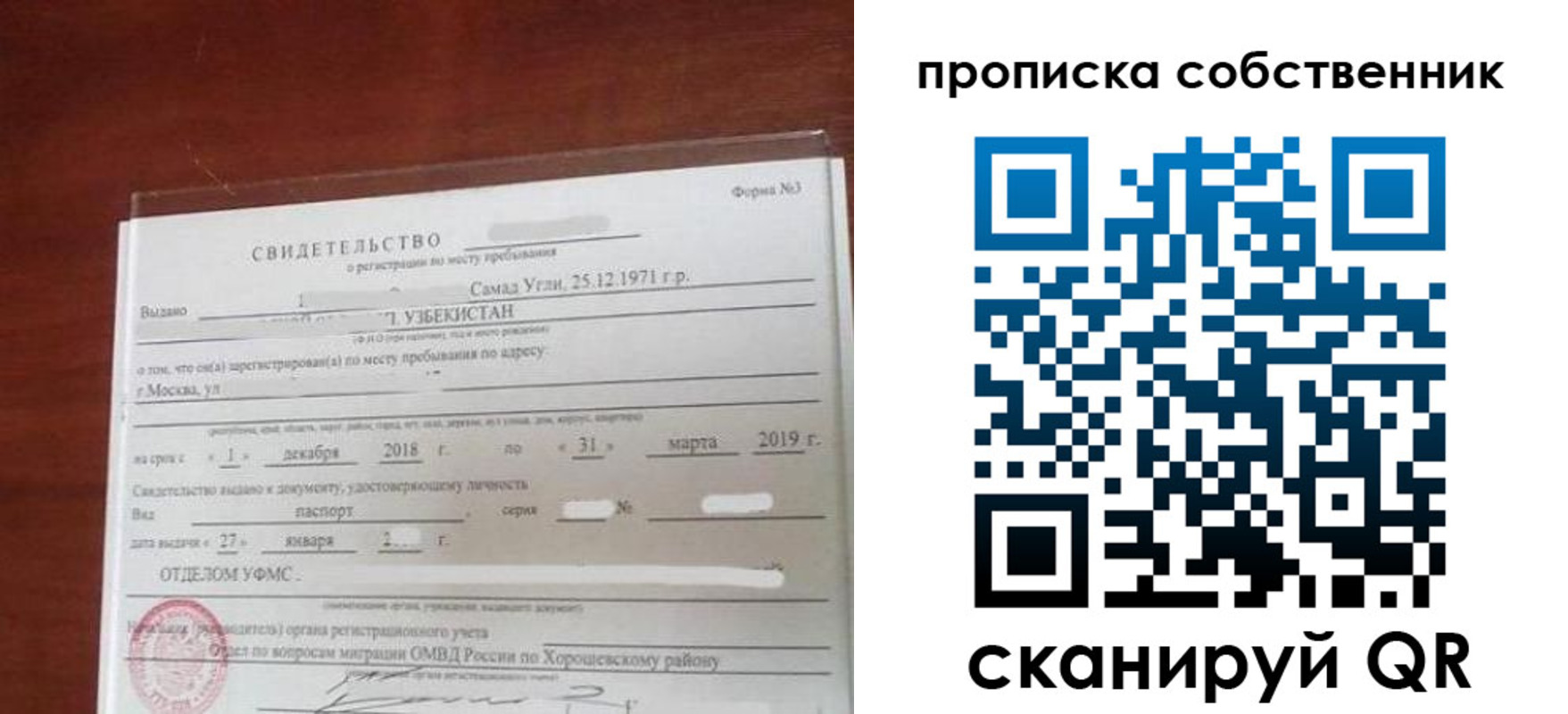 прописка законно в Королёве